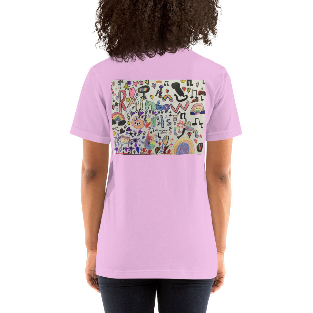 HF Rainbow Girls Unisex t-shirt