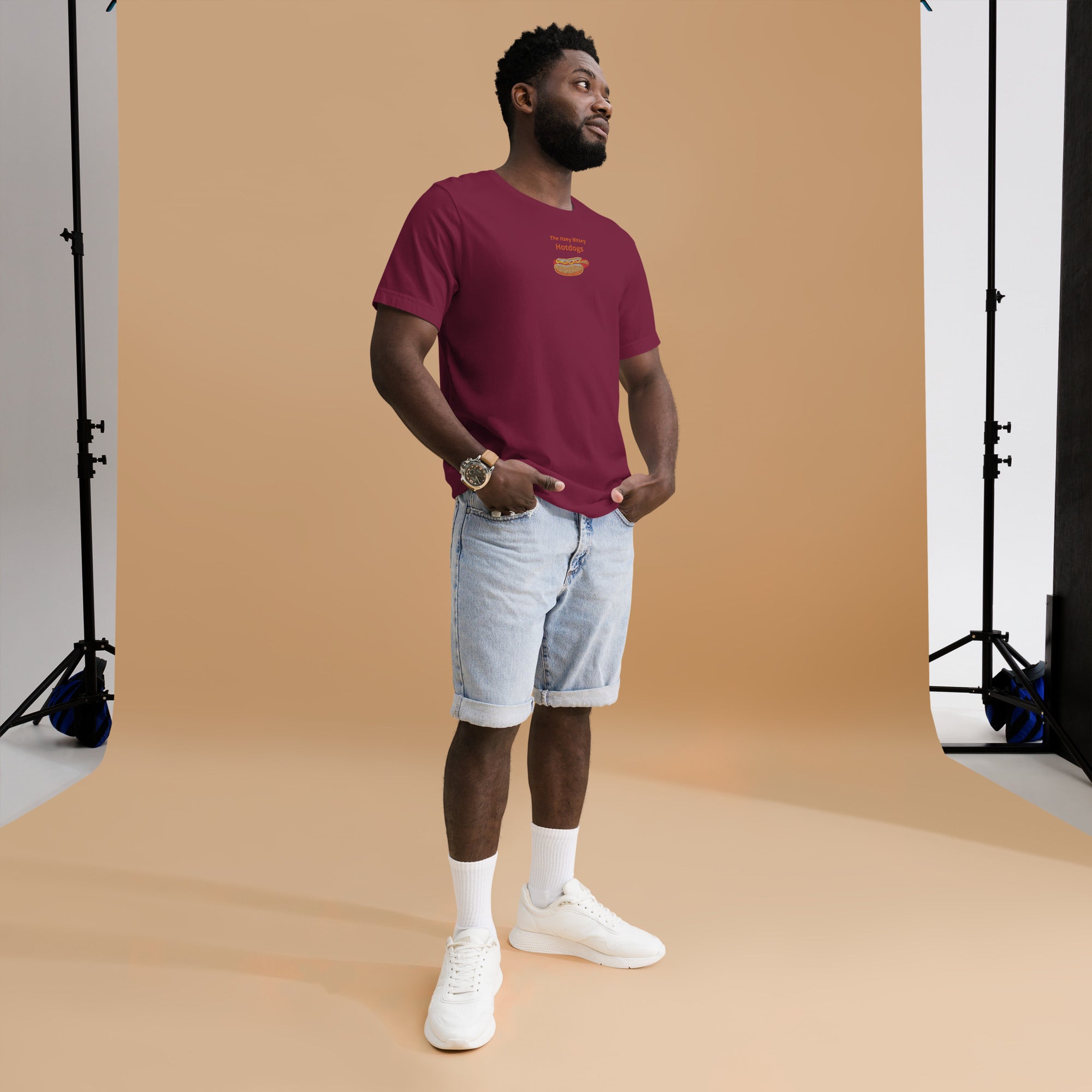 HF Itsey Bitsey Hotdogs Unisex t-shirt