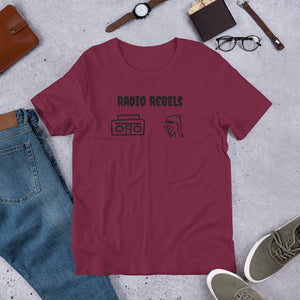 HF Radio Rebels Unisex t-shirt