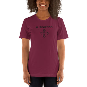 HF 4 Direction Unisex t-shirt