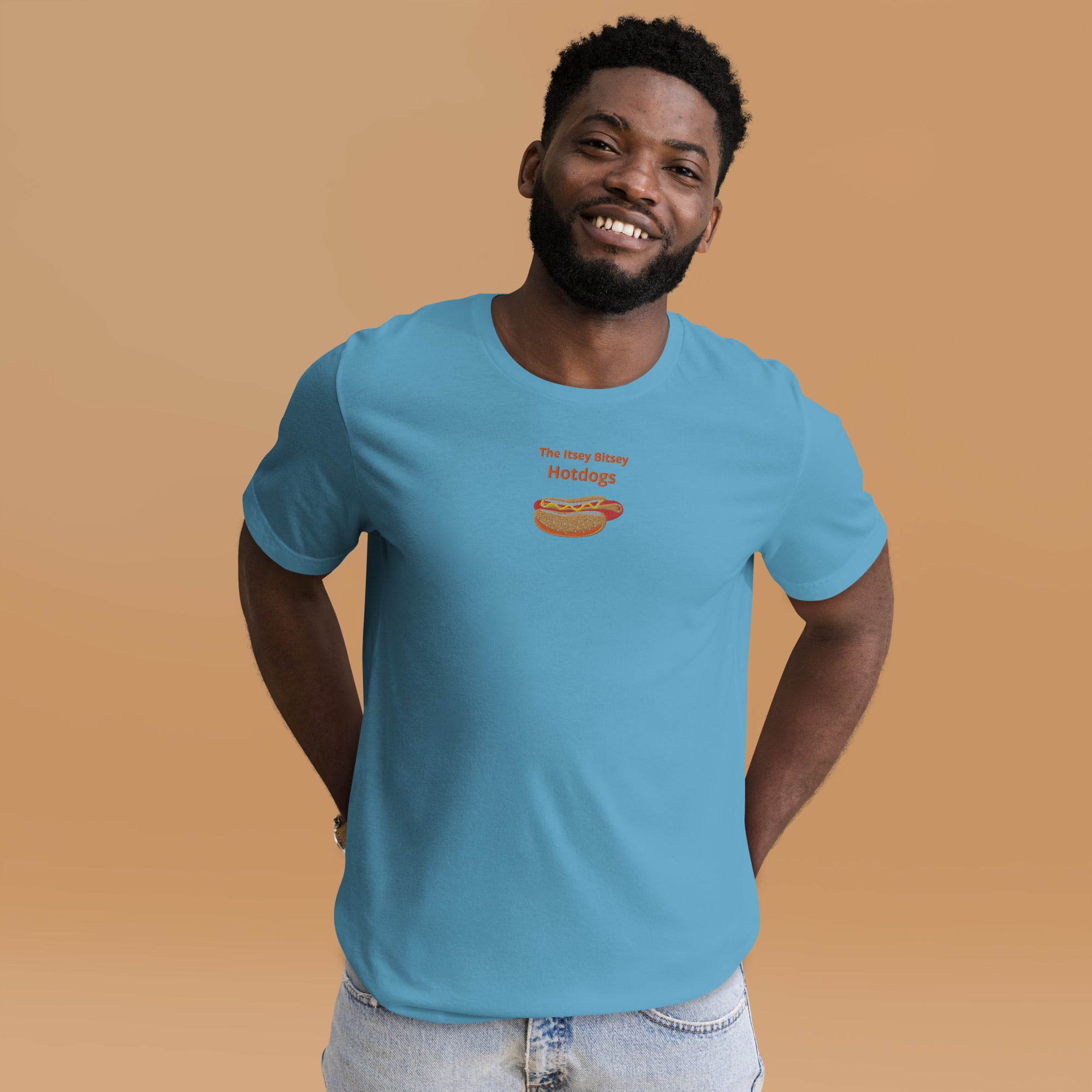 HF Itsey Bitsey Hotdogs Unisex t-shirt