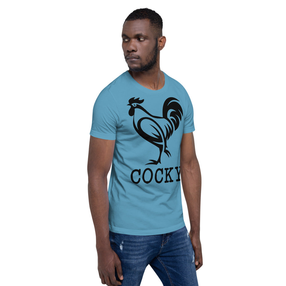 “Cocky” Short-Sleeve Unisex T-Shirt