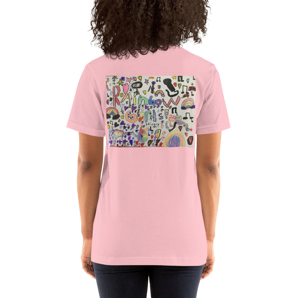 HF Rainbow Girls Unisex t-shirt