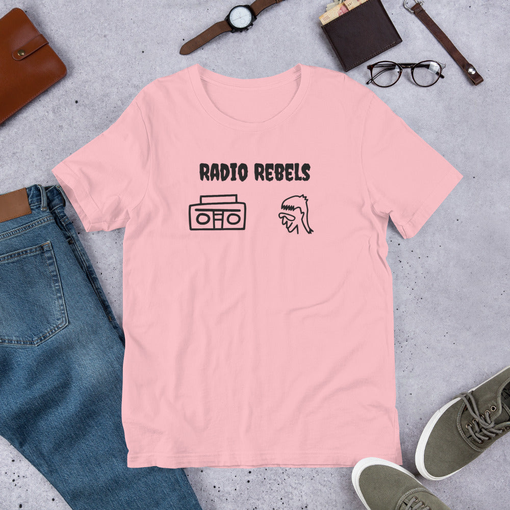 HF Radio Rebels Unisex t-shirt