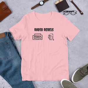 HF Radio Rebels Unisex t-shirt