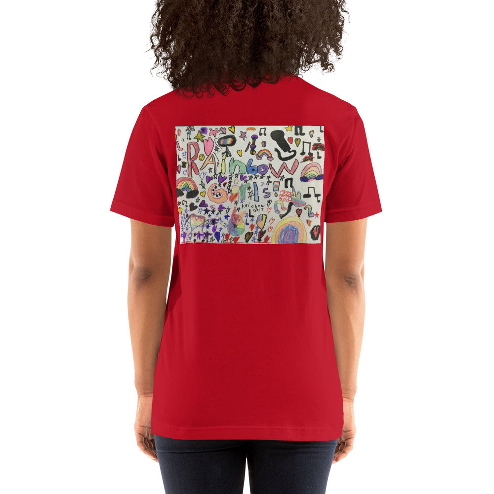 HF Rainbow Girls Unisex t-shirt