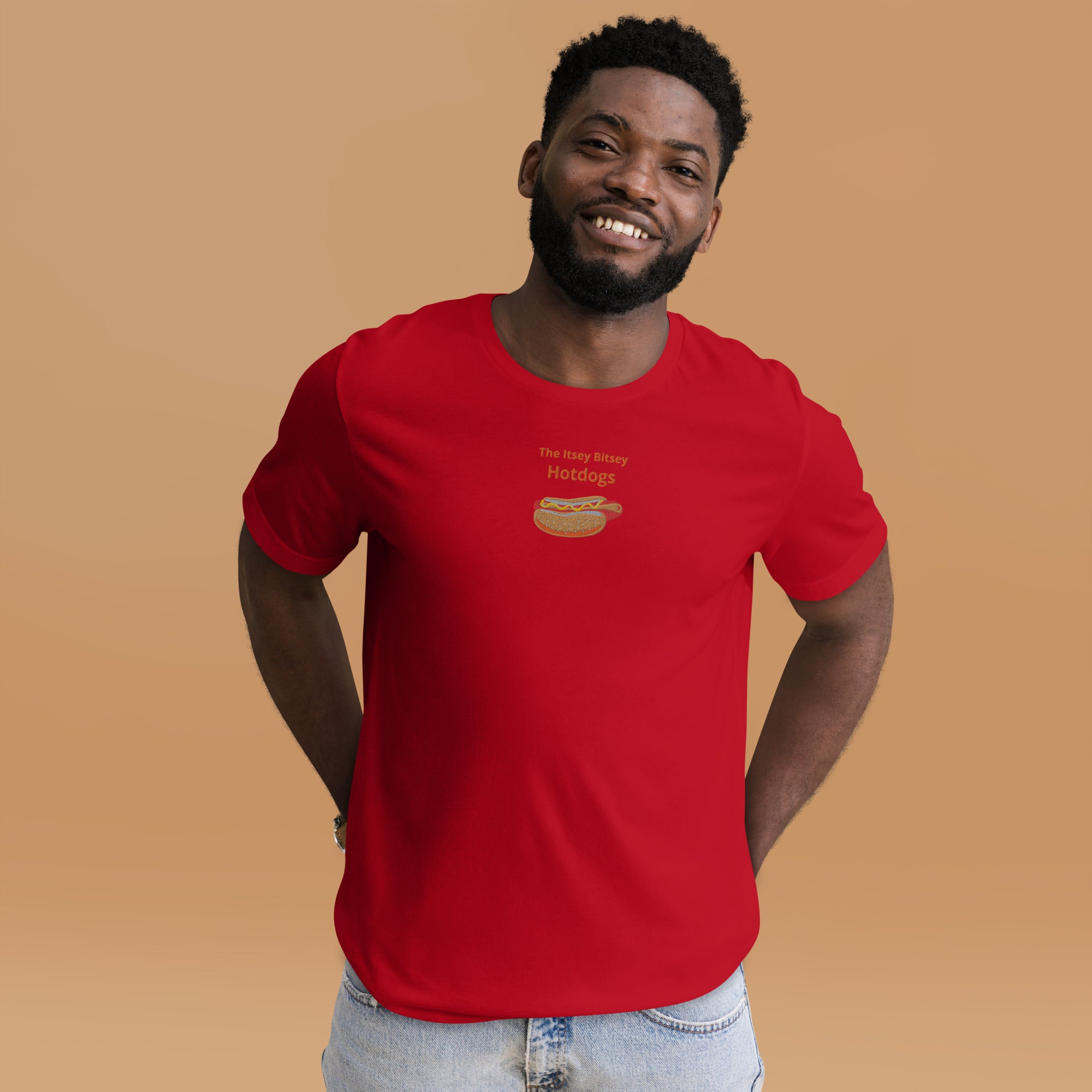 HF Itsey Bitsey Hotdogs Unisex t-shirt