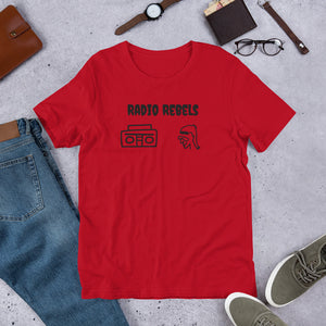 HF Radio Rebels Unisex t-shirt