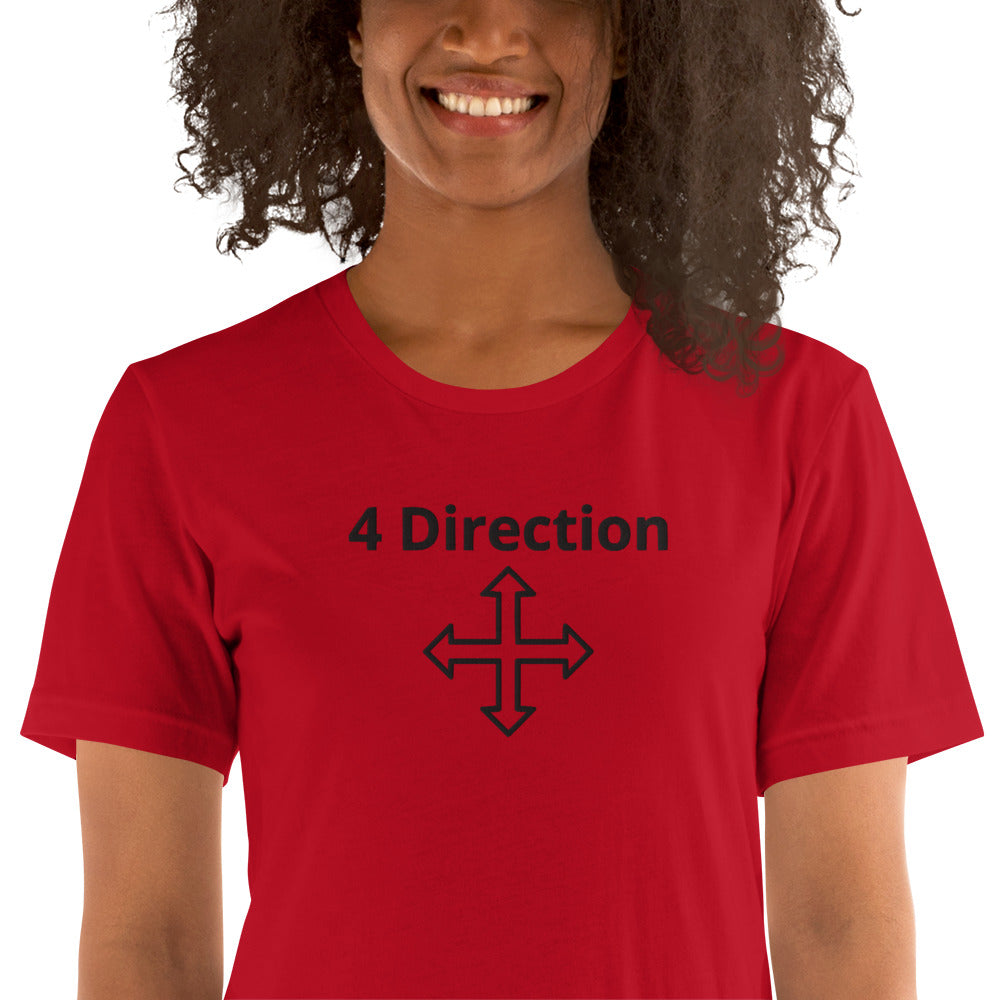 HF 4 Direction Unisex t-shirt