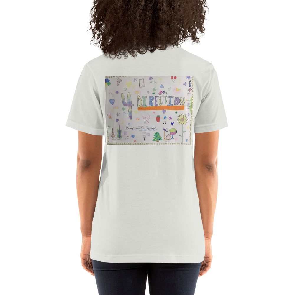 HF 4 Direction Unisex t-shirt