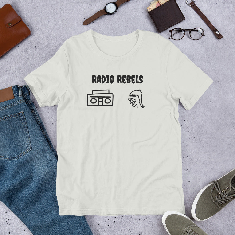 HF Radio Rebels Unisex t-shirt