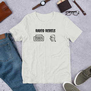 HF Radio Rebels Unisex t-shirt