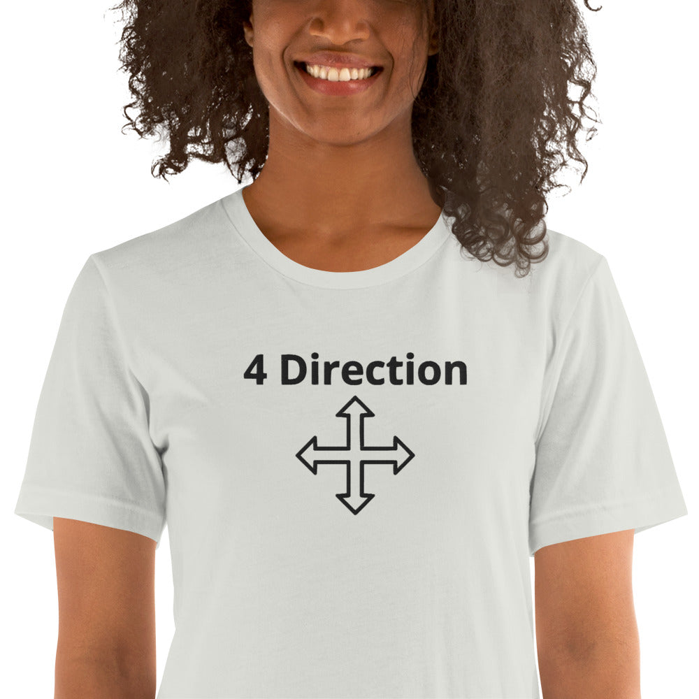 HF 4 Direction Unisex t-shirt
