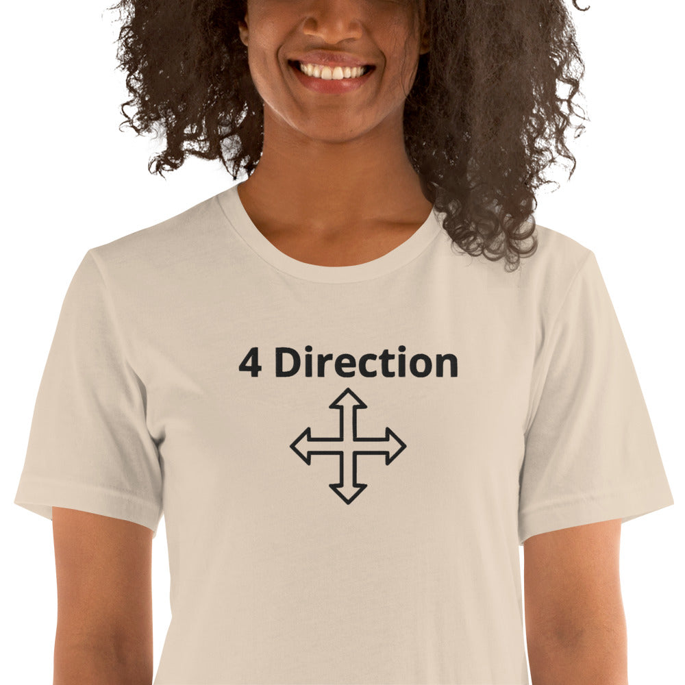 HF 4 Direction Unisex t-shirt
