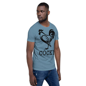 “Cocky” Short-Sleeve Unisex T-Shirt