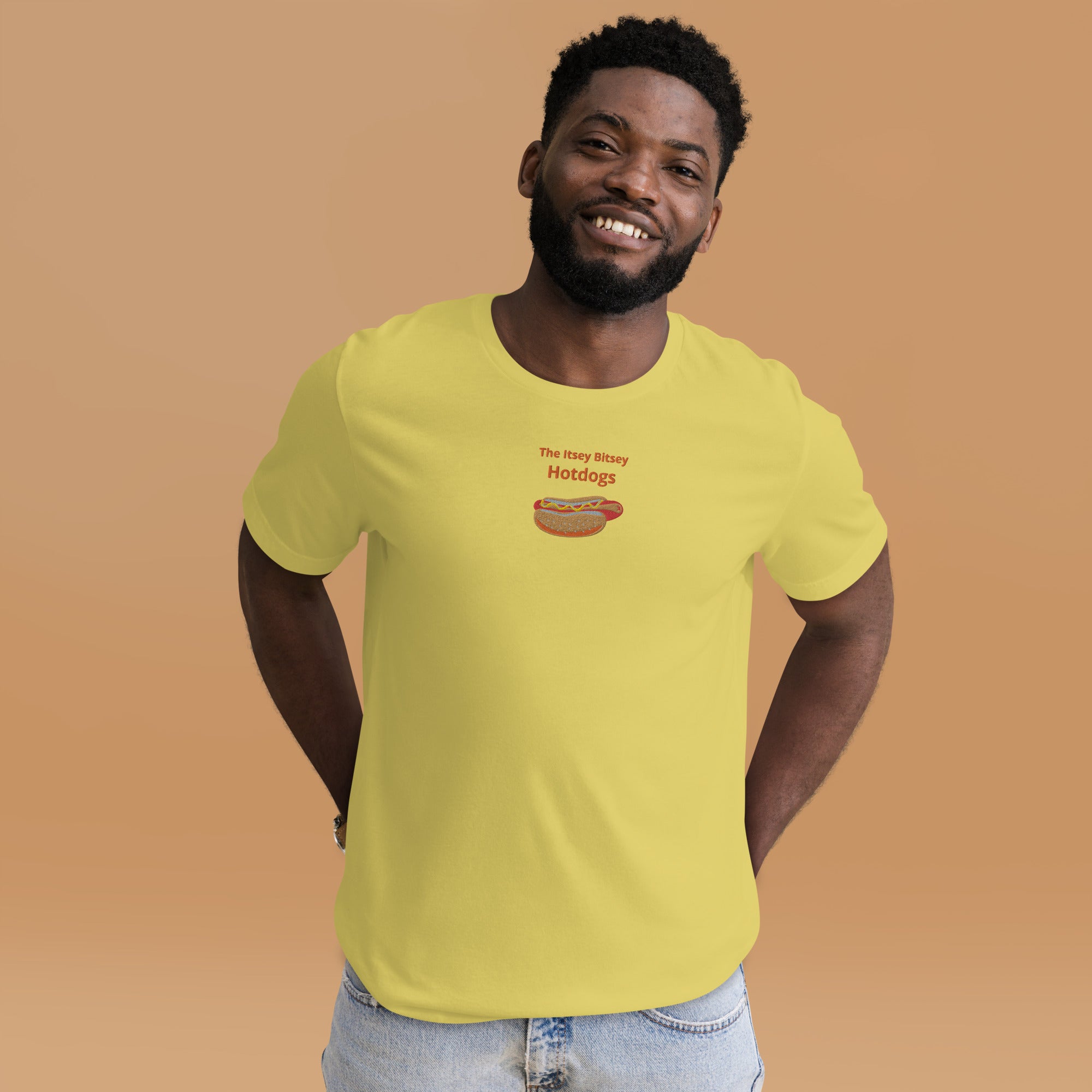 HF Itsey Bitsey Hotdogs Unisex t-shirt