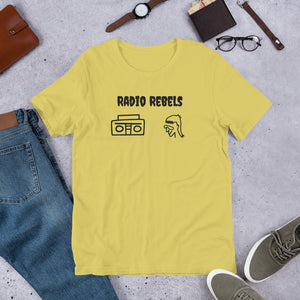 HF Radio Rebels Unisex t-shirt