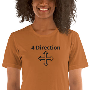 HF 4 Direction Unisex t-shirt