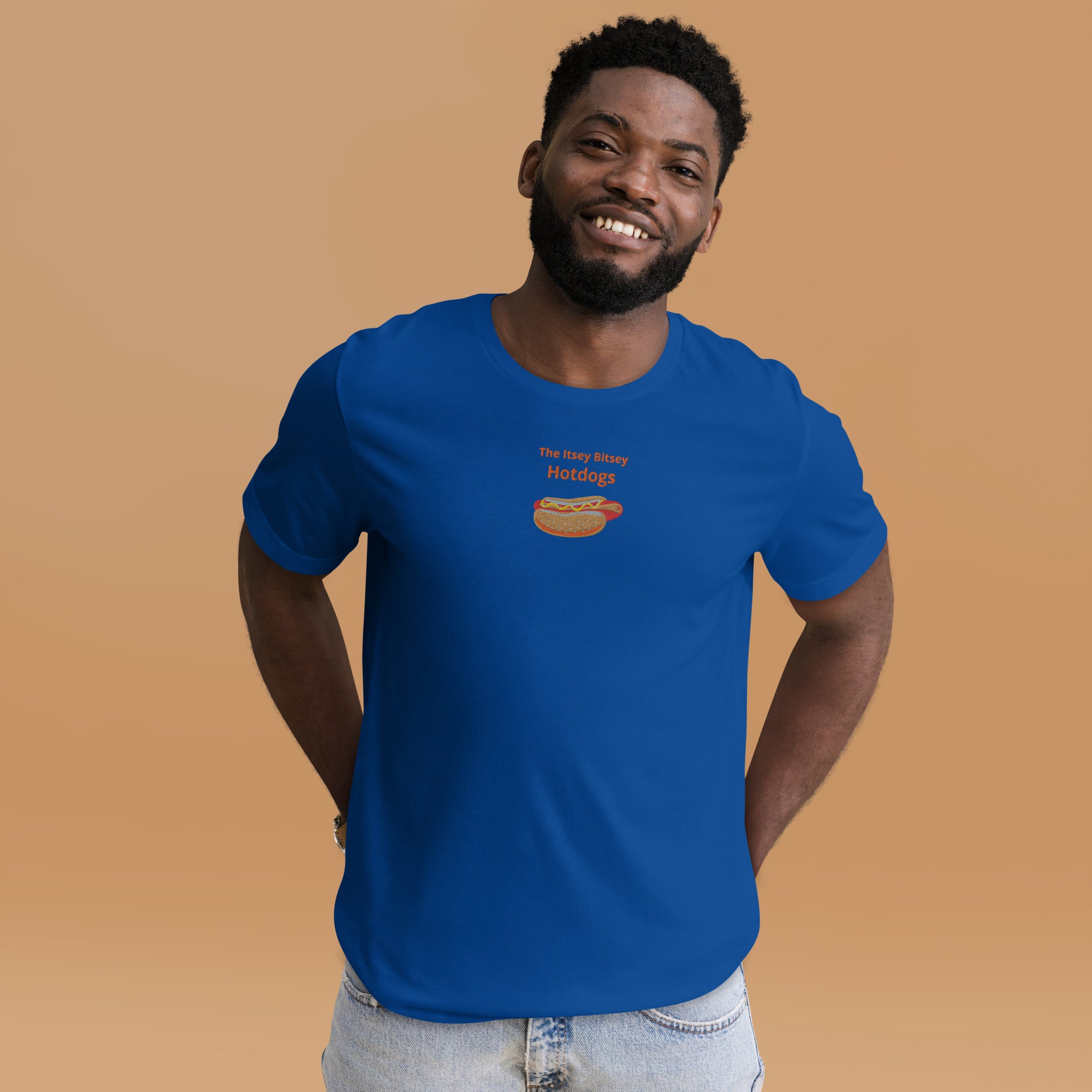 HF Itsey Bitsey Hotdogs Unisex t-shirt
