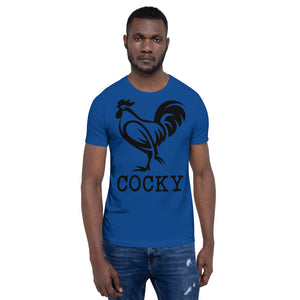 “Cocky” Short-Sleeve Unisex T-Shirt