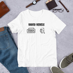 HF Radio Rebels Unisex t-shirt
