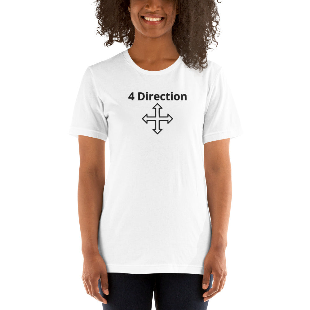 HF 4 Direction Unisex t-shirt