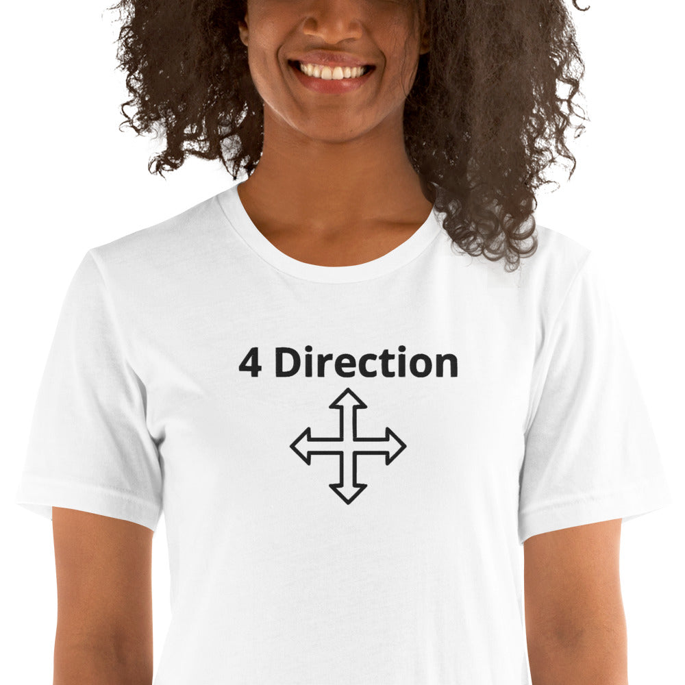 HF 4 Direction Unisex t-shirt