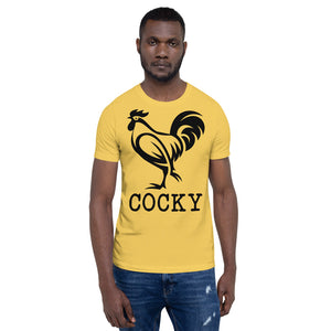 “Cocky” Short-Sleeve Unisex T-Shirt