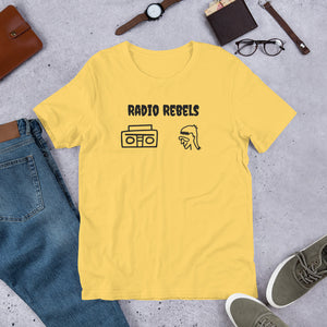 HF Radio Rebels Unisex t-shirt