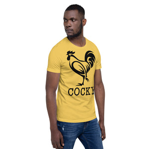 “Cocky” Short-Sleeve Unisex T-Shirt
