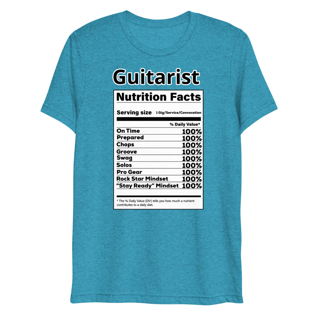 Guitar Nutrition Short sleeve t-shirt