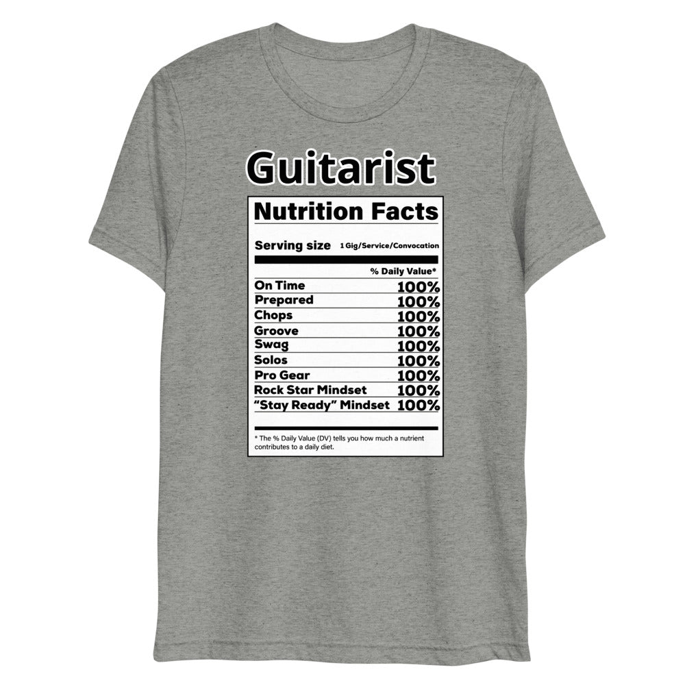 Guitar Nutrition Short sleeve t-shirt