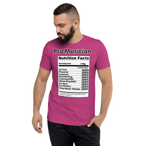 Musician Nutrition Short sleeve t-shirt
