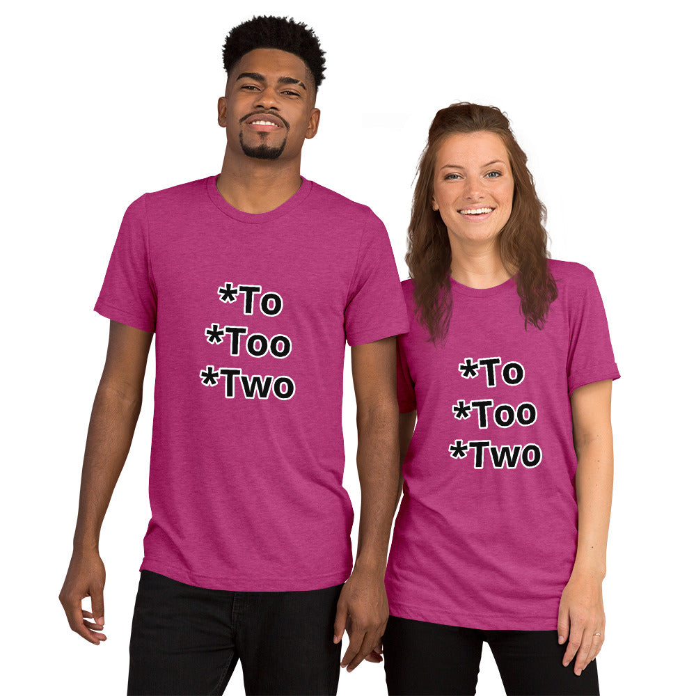*2 Short sleeve t-shirt