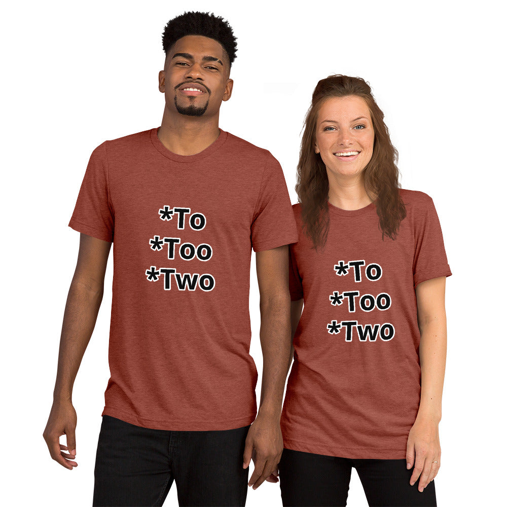 *2 Short sleeve t-shirt