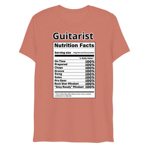 Guitar Nutrition Short sleeve t-shirt