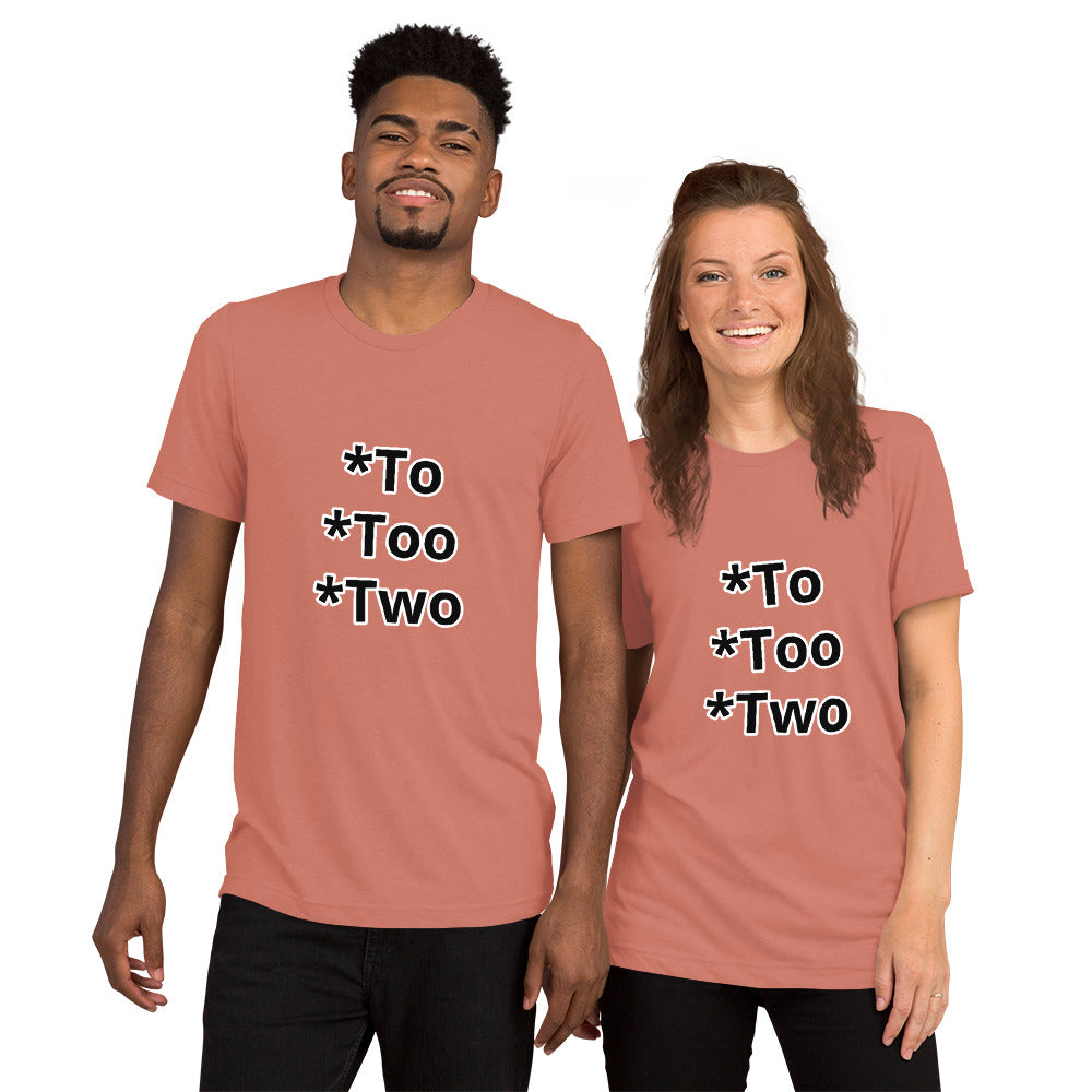 *2 Short sleeve t-shirt