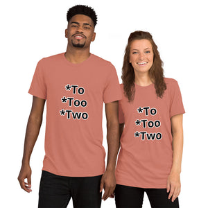 *2 Short sleeve t-shirt