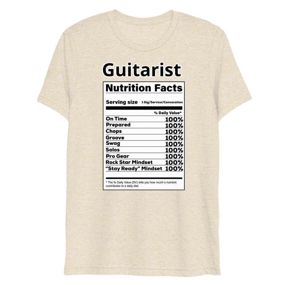 Guitar Nutrition Short sleeve t-shirt