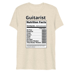 Guitar Nutrition Short sleeve t-shirt