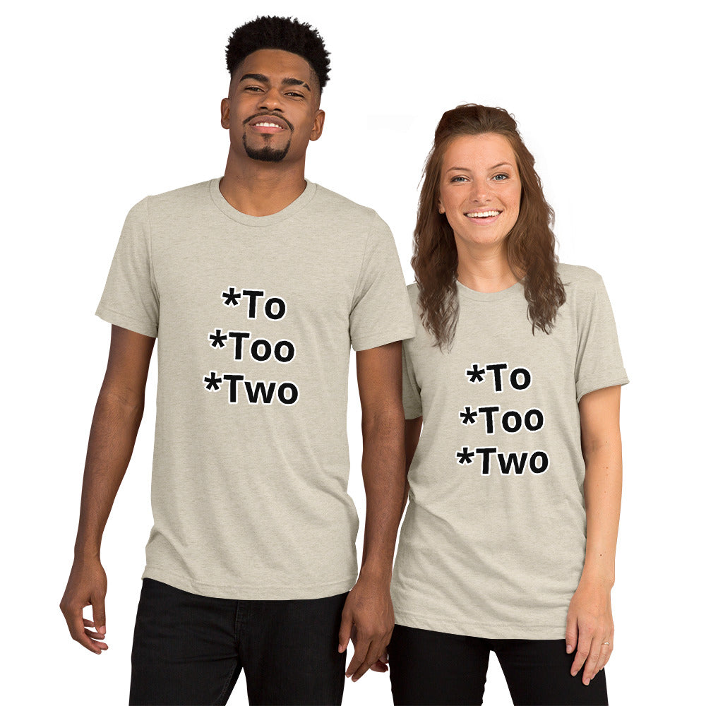*2 Short sleeve t-shirt