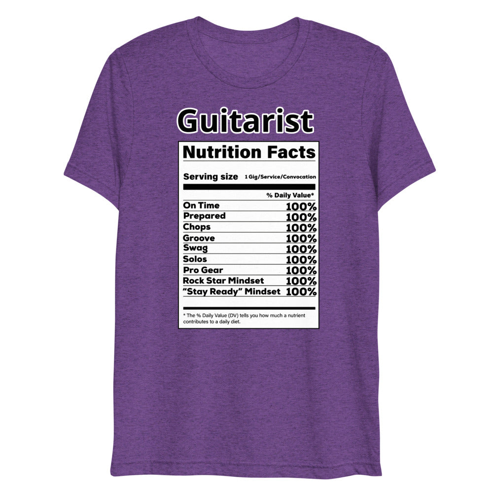 Guitar Nutrition Short sleeve t-shirt