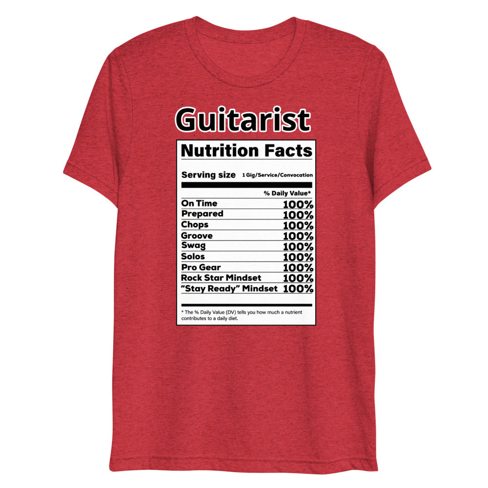 Guitar Nutrition Short sleeve t-shirt