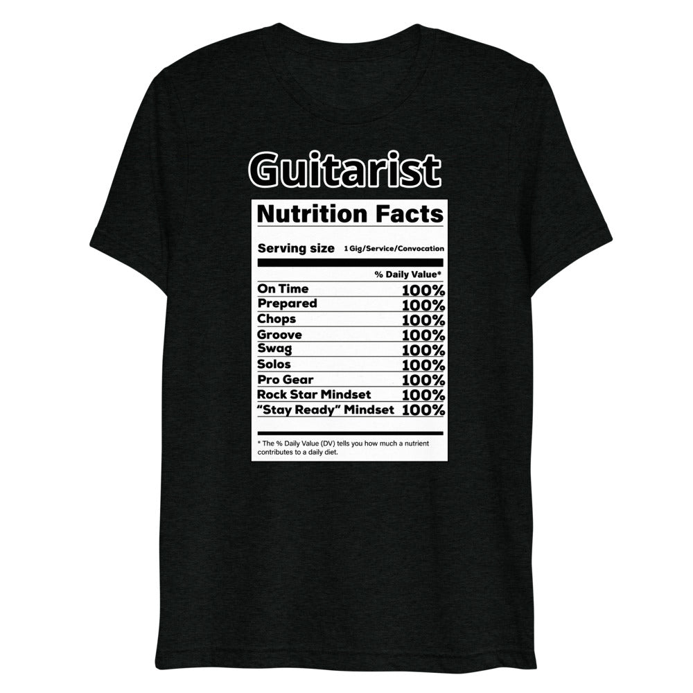 Guitar Nutrition Short sleeve t-shirt