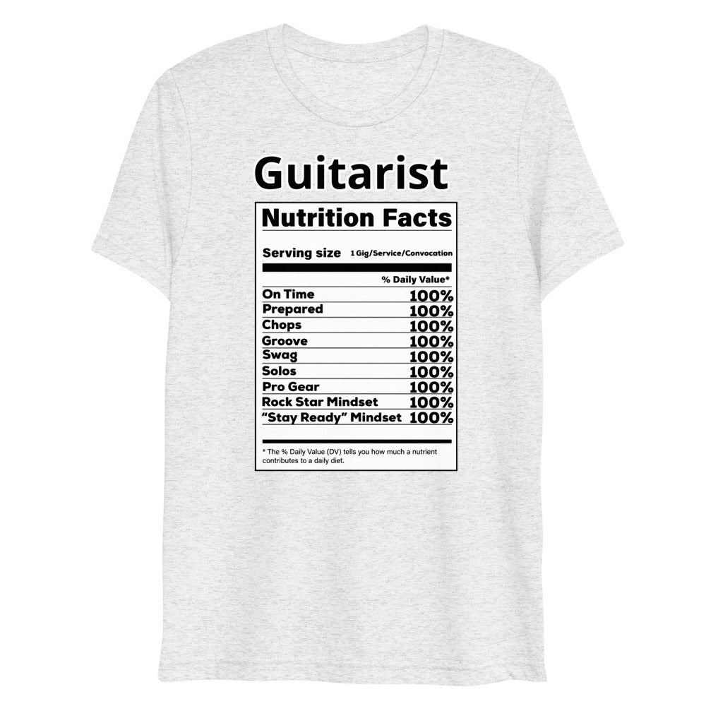 Guitar Nutrition Short sleeve t-shirt