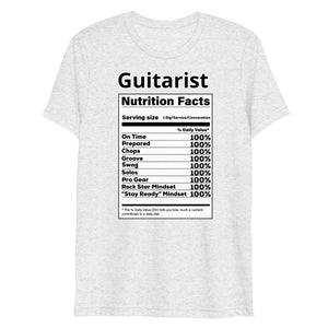 Guitar Nutrition Short sleeve t-shirt