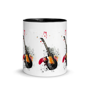 Barb Guitar Mug with Color Inside