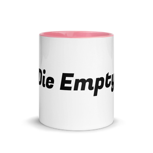 Die Empty Mug with Color Inside
