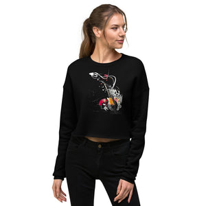 Barb Guitar Crop Sweatshirt