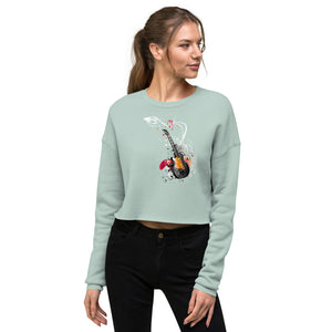 Barb Guitar Crop Sweatshirt